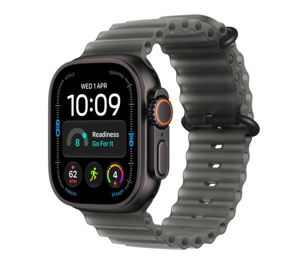 Apple 49mm Translucent Black Ocean Band - Black Titanium Finish - 1594262 - zdjęcie 2